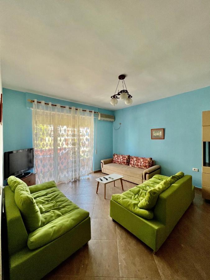Shkreli Apartments Sarande Bagian luar foto