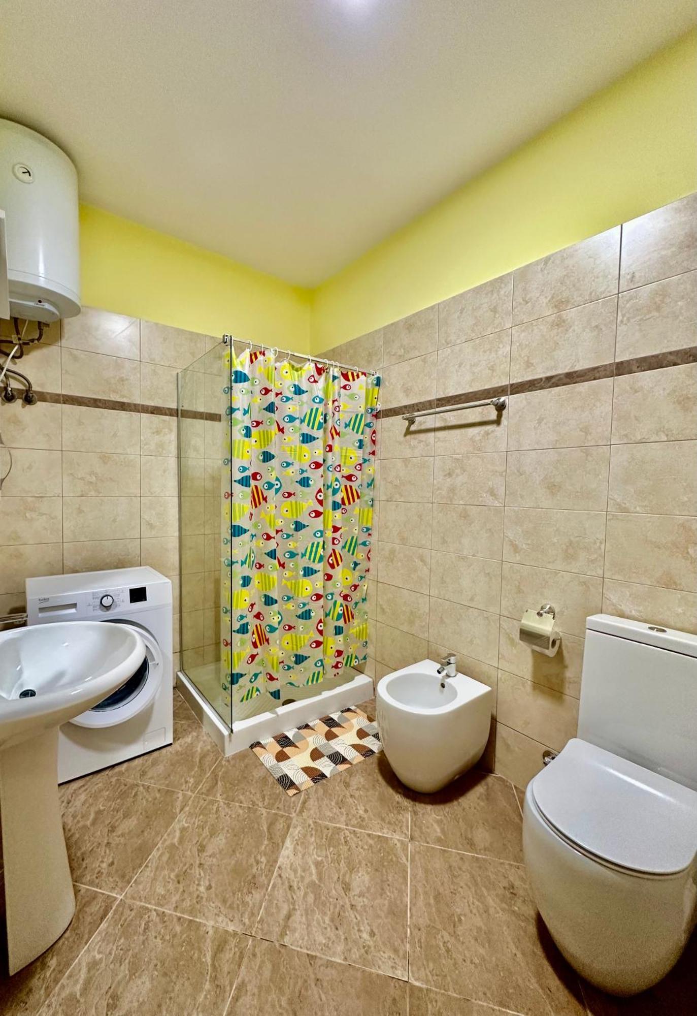 Shkreli Apartments Sarande Bagian luar foto